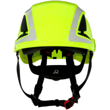 3M SecureFit X5014V-CE védősisak UV érzékelővel, fényvisszaverővel, neonzöld (X5014V-CE) - Munkavédelmi sisakok védősisak