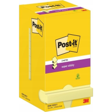 3M Z-Notes öntapadó jegyzettömb Négyszögletes Sárga 90 lapok (7100290161) post-it