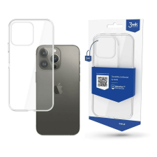 3MK Clear Case Apple iPhone 14 Pro Max Szilikon Tok - Átlátszó (5903108476867) tok és táska