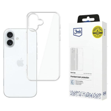 3MK Clear tok iPhone 16 - átlátszó tok és táska