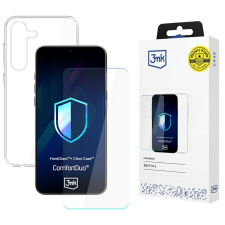 3MK ComfortDuo Clear tok + edzett üveg Samsung Galaxy S25 Plus - átlátszó tok és táska
