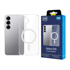 3MK EverClear MagCase tok Samsung Galaxy S25 átlátszó tok és táska