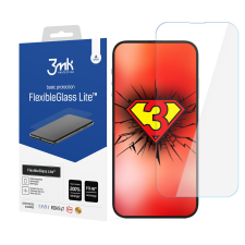 3MK FlexibleGlass Lite Apple iPhone 14 Max/14 Pro Max Edzett üveg kijelzővédő mobiltelefon kellék