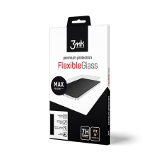 3MK FlexibleGlass Max Samsung J730 J7 2017 fehér, hibrid üvegfólia megerősített élekkel mobiltelefon kellék