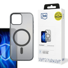 3MK Frosty MagCase tok Apple iPhone 12 / 12 Pro füstös-fekete tok és táska
