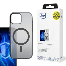 3MK Frosty MagCase tok iPhone 15 Plus - fekete tok és táska