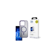 3MK Frosty MagCase tok iPhone 16 Pro - lila tok és táska