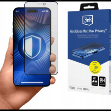 3MK HardGlass Matt Max edzett üvegfólia 9H Privacy Apple iPhone 14 Pro Max ( ) mobiltelefon kellék