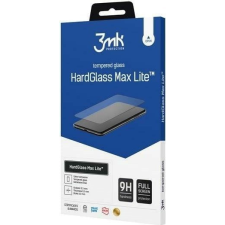 3MK HardGlass Max Lite edzett üvegfólia 9H Fekete Motorola Moto G52 (3M004598) mobiltelefon kellék
