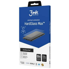 3MK HardGlass Max Samsung A35 / A55 5G fekete, Fullscreen Glass fólia mobiltelefon kellék