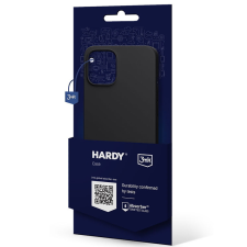 3MK Hardy MagCase Apple iPhone 12 Szilikon Tok - Fekete tok és táska