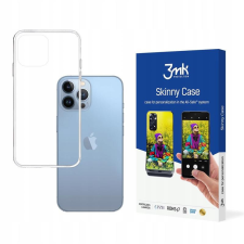 3MK iPhone 12 / 12 Pro (6,1&quot;) hátlap tok, nyomtatható, átlátszó, 3MK Skinny Case tok és táska