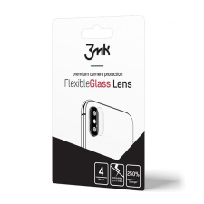 3MK LENS PROTECTION kameravédő üveg 4db (flexibilis, karcálló, ultravékony, 0.2mm, 7H) ÁTLÁTSZÓ Samsung Galaxy S21 Ultra (SM-G998) 5G mobiltelefon kellék