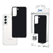 3MK Matt Samsung Galaxy S22 Szilikon Tok - Fekete (3M003153) tok és táska
