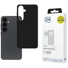 3MK Matt tok Samsung Galaxy S25 - fekete tok és táska