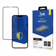 3MK NeoGlass iPhone 13/13 Pro fekete képernyővédő fólia mobiltelefon kellék
