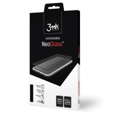 3MK NeoGlass iPhone X/Xs fekete képernyővédő fólia mobiltelefon kellék
