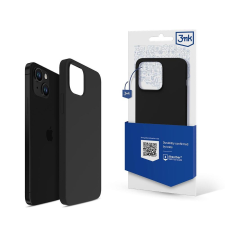 3mk Protection iPhone 14 Plus tok 3mk Silicone Case Series - fekete tok és táska