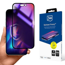3MK Rainbow Privacy betekintésvédett edzett üveg kijelzővédő iPhone 16 Pro Max mobiltelefon kellék