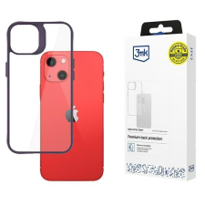 3MK Satin Armor Case+ tok iPhone 13 - lila tok és táska