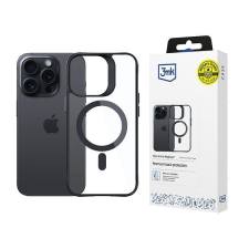 3MK Satin Armor MagCase tok iPhone 13 Pro - átlátszó-fekete tok és táska