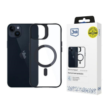 3MK Satin Armor MagCase tok iPhone 14 Plus - átlátszó-fekete tok és táska