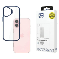 3MK SatinArmor+ tok iPhone 16 - kék tok és táska