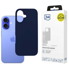 3MK Silicone tok iPhone 16 - tengerészkék tok és táska