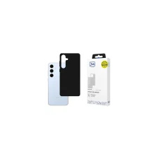 3MK Silicone tok Samsung Galaxy S24 FE - fekete tok és táska