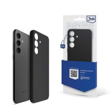 3MK Silicone tok Samsung Galaxy S24 - fekete tok és táska