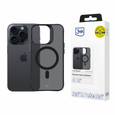 3mk Smoke MagCase MagSafe-el iPhone 15 Pro Max készülékhez - Félig átlátszó tok és táska