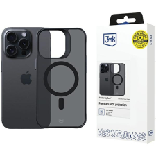 3MK Smoke MagCase tok iPhone 15 Pro - fekete tok és táska