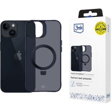 3MK Smoke Magsafe & Stand Tokkitámasztóval iPhone 13/14 - Fekete (3MK15667) tok és táska
