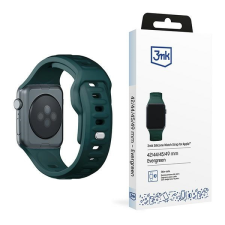 3MK szilikon óraszíj Apple Watch 42/44/45/49mm - zöld okosóra kellék