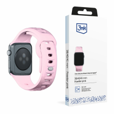 3mk szilikon óraszíj Apple Watchhoz 38 / 40 / 41 mm - rózsaszín okosóra kellék