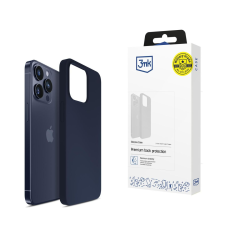 3MK Szilikon Telefontok Dark Navy Apple iPhone 16 Pro Max W-3SilCaDNa-AiP16PM tok és táska