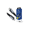 3MK Thunderbolt 4 Összekötő Fekete 1m 5903108682008