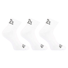  3PACK fehér boka Styx zokni (3HK1061) XL
