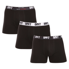  3PACK fekete DAYZ férfi boxeralsó (DZ001) M férfi alsó