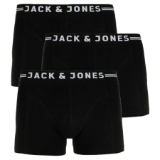 3PACK fekete Jack and Jones férfi boxeralsó (12171944) M férfi alsó