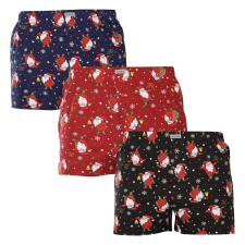 3PACK férfi bő szárú boxeralsók Andrie többszínű (PS 5848) L férfi alsó