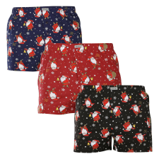3PACK férfi bő szárú boxeralsók Andrie többszínű (PS 5848) XL férfi alsó