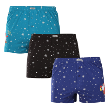 3PACK férfi bő szárú boxeralsók Andrie többszínű (PS 5849) XXL férfi alsó