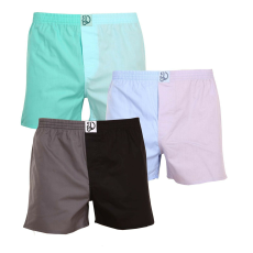  3PACK férfi bő szárú boxeralsók Dedoles többszínű (D-M-UN-LB-B-C-15747577) M