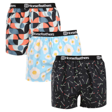 3PACK Férfi bő szárú boxeralsók Horsefeathers Frazier Bundle 7 (AM096J) M férfi alsó
