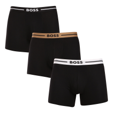  3PACK Férfi boxeralsó BOSS fekete (50517834 981) M férfi alsó