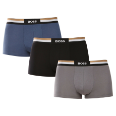  3PACK Férfi boxeralsó BOSS többszínű (50516542 981) M