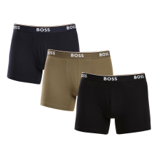  3PACK Férfi boxeralsó BOSS többszínű (50517828 983) M