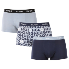 3PACK Férfi boxeralsó BOSS többszínű (50532550 984) XXL