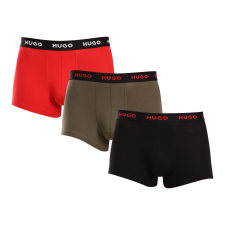 3PACK Férfi boxeralsó HUGO többszínű (50517878 964) XL férfi alsó